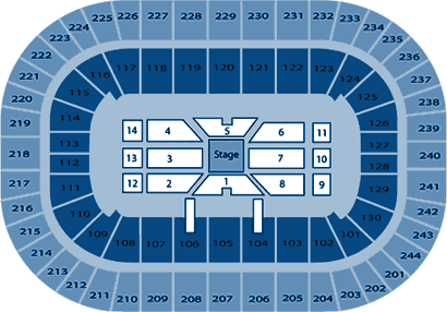 Center Stage Seating