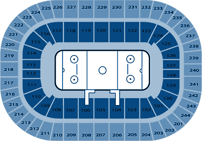 Hockey Seating Chart