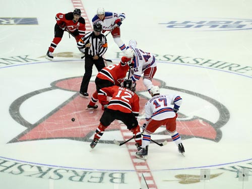 New York Rangers vs New Jersey Devils photo