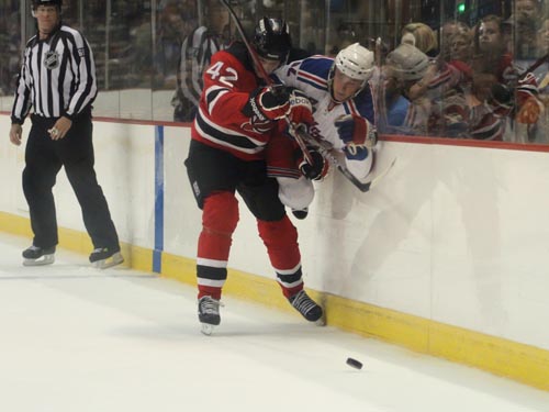 New York Rangers vs New Jersey Devils photo