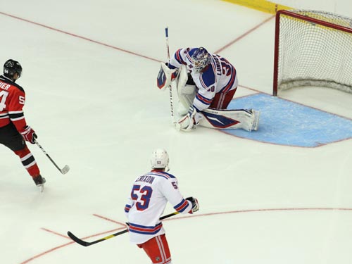 New York Rangers vs New Jersey Devils photo