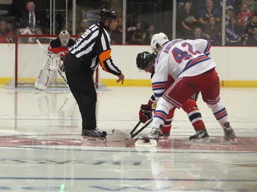 New York Rangers vs New Jersey Devils photo