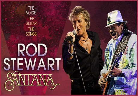 Rod Stewart and Carlos Santana Rod Stewart and Carlos Santana